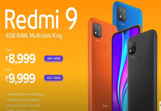 Redmi 9 with dual rear cameras, 5,000mAh battery launched in India: Check out Price, Specs