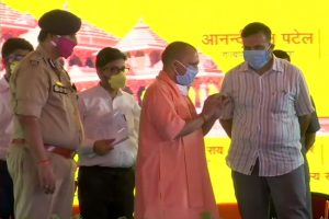 UP CM Yogi takes stock of preparations in Ayodhya ahead of bhoomi pujan on Aug 5