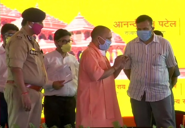 UP CM Yogi takes stock of preparations in Ayodhya ahead of bhoomi pujan ...