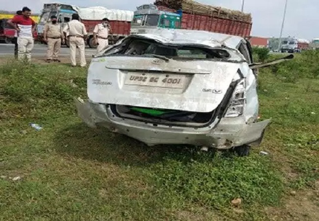 Another UP gangster killed after police car overturns while bringing him from Mumbai to Lucknow