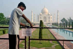 Taj Mahal opens with all COVID-19 norms in place | See Pics
