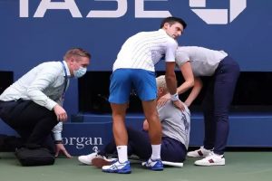 Novak Djokovic issues apology after being disqualified from US Open after shot hits line judge