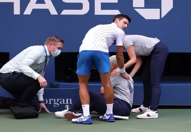 Novak Djokovic issues apology after being disqualified from US Open after shot hits line judge