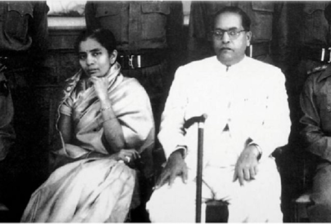 Dr Ambedkar and wife