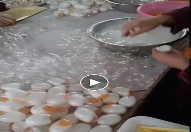 Fact Check: Viral video shows China ‘manufacturing’ artificial eggs…Is it true?