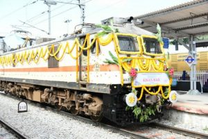 First Kisan train from South India leaves Andhra Pradesh with fruits & vegetables for Delhi