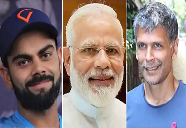 Modi , Kolhi, MIlind Soman