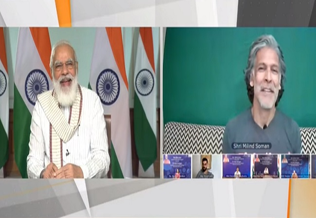 “Are you really that old?”: PM Modi jokingly asked Milind Soman; how the latter reacted