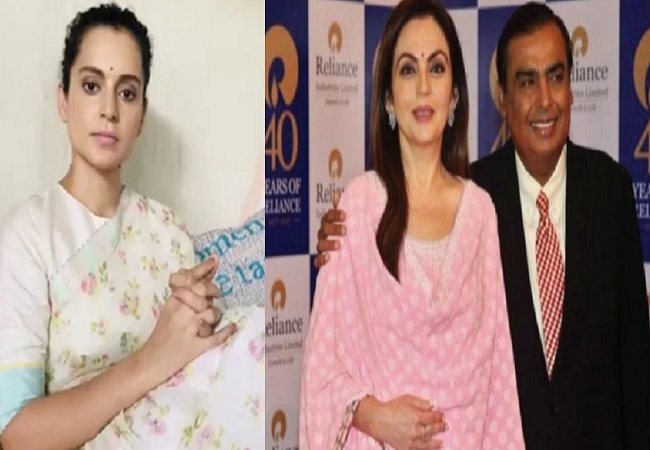 Nita Ambani to help Kangana...?