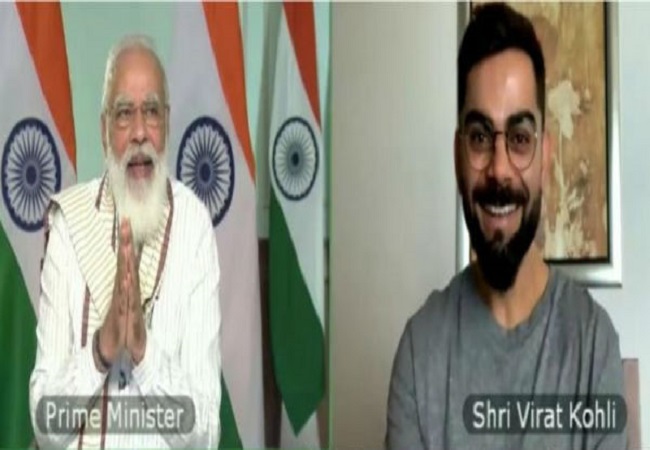 PM Modi quips about 'Delhi's Chhole Bhature's loss' due to Virat Kohli's fitness, this is how cricketer responded (VIDEO)