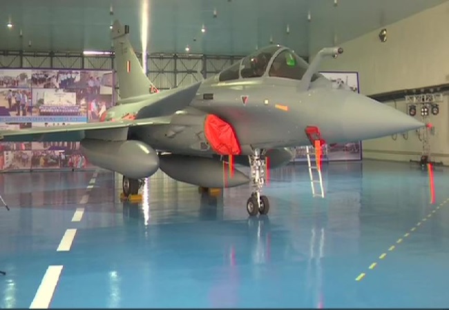 Rafale formally inducted in the IAF; Aircraft to be part of 17 Squadron, the “Golden Arrows”