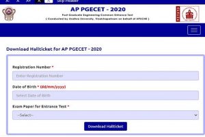 AP PGECET admit card 2020 out now: Download hall ticket at sche.ap.gov.in