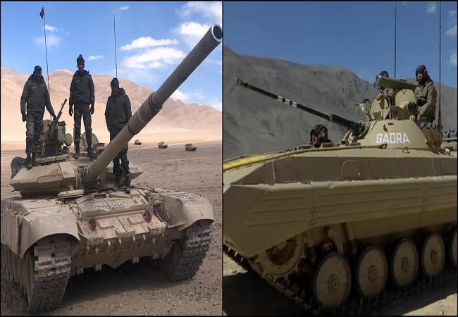Amid India-China stand-off, India deploys T-72, T-90 tanks for battling both China, harsh winters in Eastern Ladakh