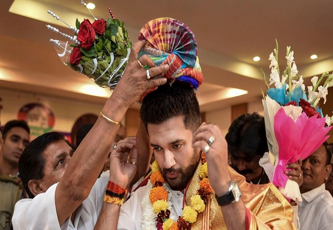 LJP says Chirag Paswan definitely the CM candidate in Bihar polls