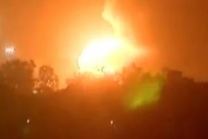 3 blasts at ONGC Hazira Plant in Surat which led to fire; no casualty or injury reported