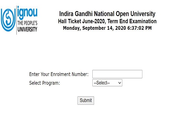 IGNOU TEE 2020: Final year exam hall tickets released, here’s link and method to download hall ticket