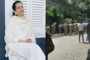 ‘Maha government and their goons are at my property to illegally break it down’: Kangana Ranaut