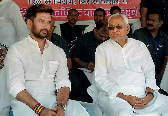 At LJP meeting, members demand party should not contest Bihar polls under Nitish Kumar's leadership: Sources