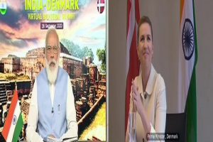 PM Modi calls for diversification of global supply chains at India-Denmark virtual summit