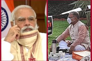 Dy Chairman Harivansh’s tea for MPs: Your inspiring and statesman like conduct will make democracy lovers proud, Tweets PM Modi