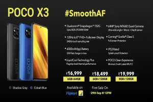 Poco X3 with Snapdragon 732G, 6,000mAh battery launched in India: Check price & specs here