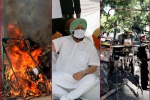Tractor burnt near India Gate: If I have a tractor and I set it on fire, why should it bother anyone else?, says Punjab CM Amarinder Singh