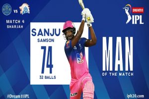 IPL 2020: Samson thanks Sachin Tendulkar for praising his ‘clean striking’
