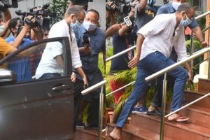 Bollywood Drug Probe: Producer Madhu Mantena arrives for questioning by NCB