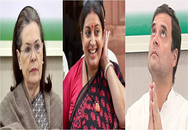 Smriti Irani shares hilarious ‘Rasode Mein Kaun Tha’ spoof featuring Sonia and Rahul Gandhi