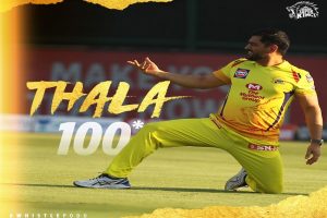 IPL 2020: ‘Thala’ Dhoni stages winning return, records 100 wins as captain for CSK