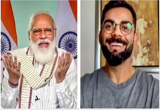 PM Modi quips about ‘Delhi’s Chhole Bhature’s loss’ due to Virat Kohli’s fitness, this is how cricketer responded (VIDEO)
