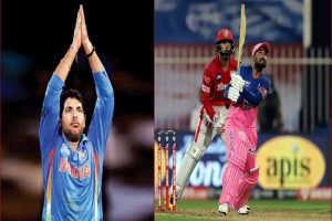 ‘Thanks for missing one ball’: Yuvraj Singh reacts after Rahul Tewatia slams 5 sixes in an over