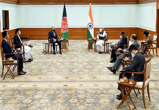 Dr. abdullah abdullah meets prime minister narendra modi