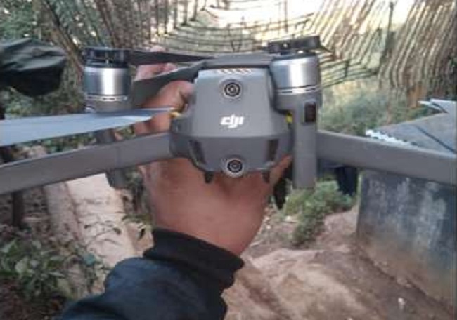 Pak quadcopter shot down --
