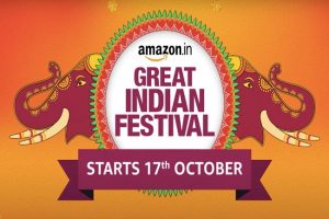 Amazon Great Indian Festival 2020 sale to kick off from October 17