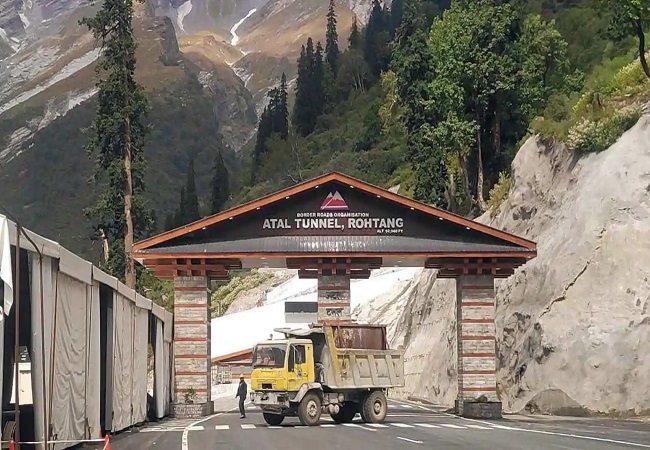 Atal Tunnel to remain closed for one hour today for maintenance work