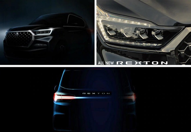 SsangYong Rexton G4 SUV facelift images leaked; official unveil in November 