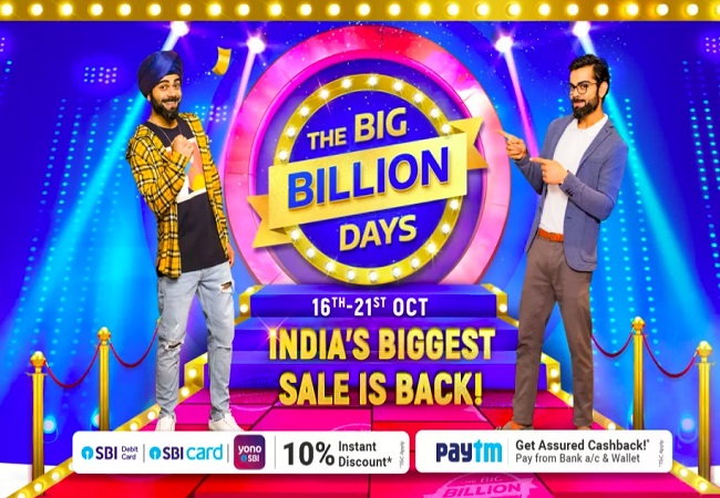 Flipkart Big Billion Days are back; Sale to start form October 16