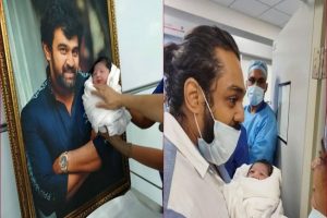 Late Chiranjeevi Sarja’s wife Meghana welcomes baby boy; fans distribute sweets, burst crackers