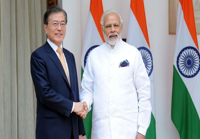 PM Modi speaks to South Korea's President Moon Jae-in on partnership in post-covid world