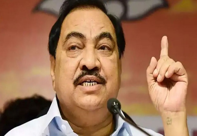 Eknath Khadse quits party, set to join NCP on Friday