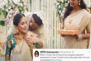 ‘Boycott Tanishq’ trends on Twitter over its Hindu-Muslim ad; Netizens vent their anger….