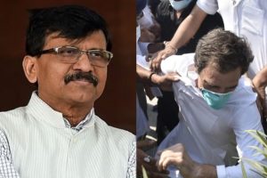 ‘Rahul Gandhi’s collar was caught… in a way it is a “gangrape” of country’s democracy’: Sanjay Raut