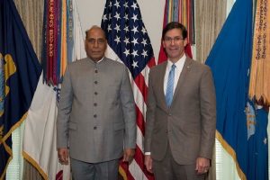 India-US 2+2 ministerial dialogue: US Defense Secretary Mark Esper to meet Defence Minister Rajnath Singh