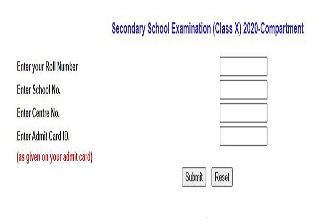 CBSE 10th compartment results 2020: Pass percentage at 56.55%, check here: