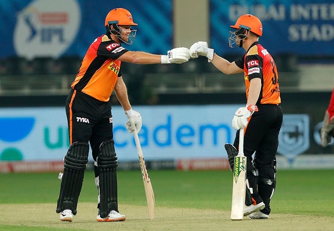IPL 2020: SRH players wear black armbands in memory of Najeeb Tarakai