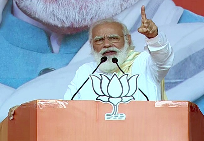 Don't forget those who questioned Lord Ram's existence: PM Modi in West Champaran