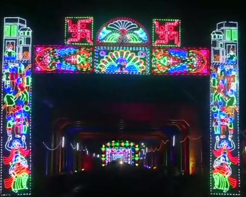 Ayodhya illuminated for ‘Deepotsav’ to be held on the occasion of Diwali; See Pics