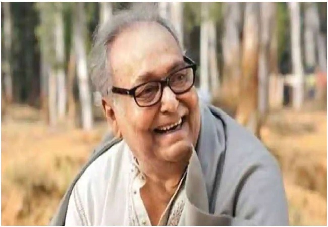 Bengali actor Soumitra Chatterjee