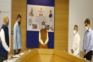 CM Rupani announces construction of 8 new GIDCs, virtually allots 264 plots through computerized draw
